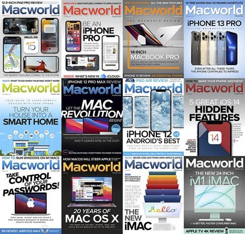 Macworld USA - 2021 Full Year Issues Collection
