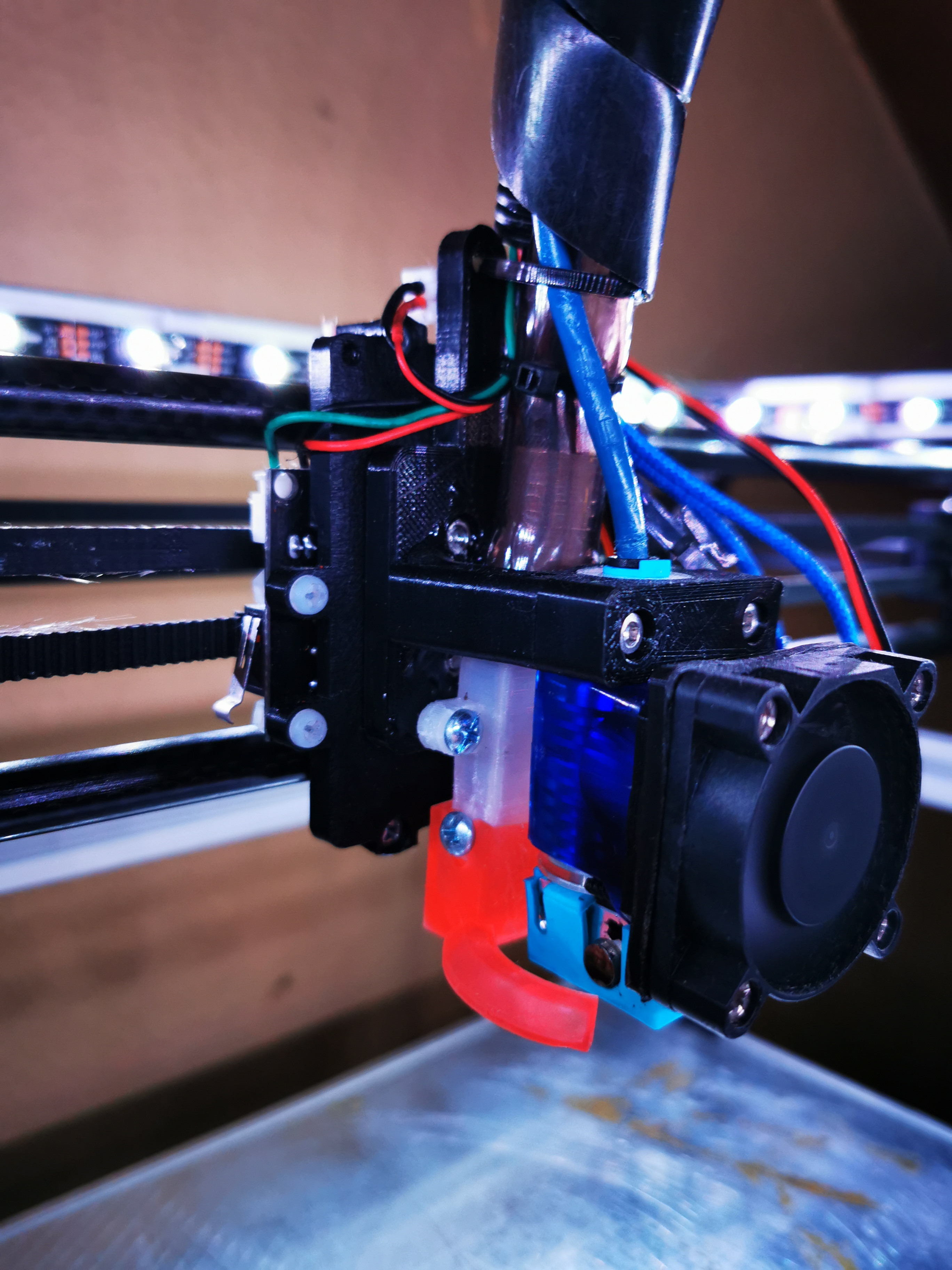 Anyone ever tried or seen a remote cooling setup like this? : r/3Dprinting