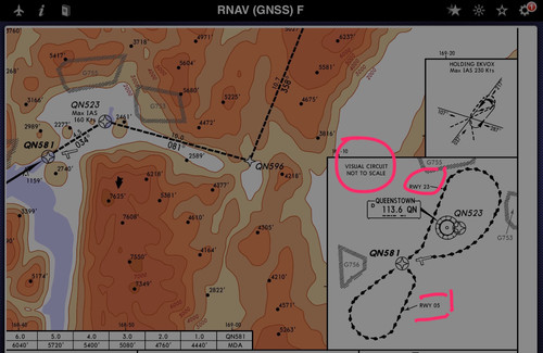 RNAV F Approach RWY 23 in Queensland, NZ - Flight Planning - The AVSIM ...