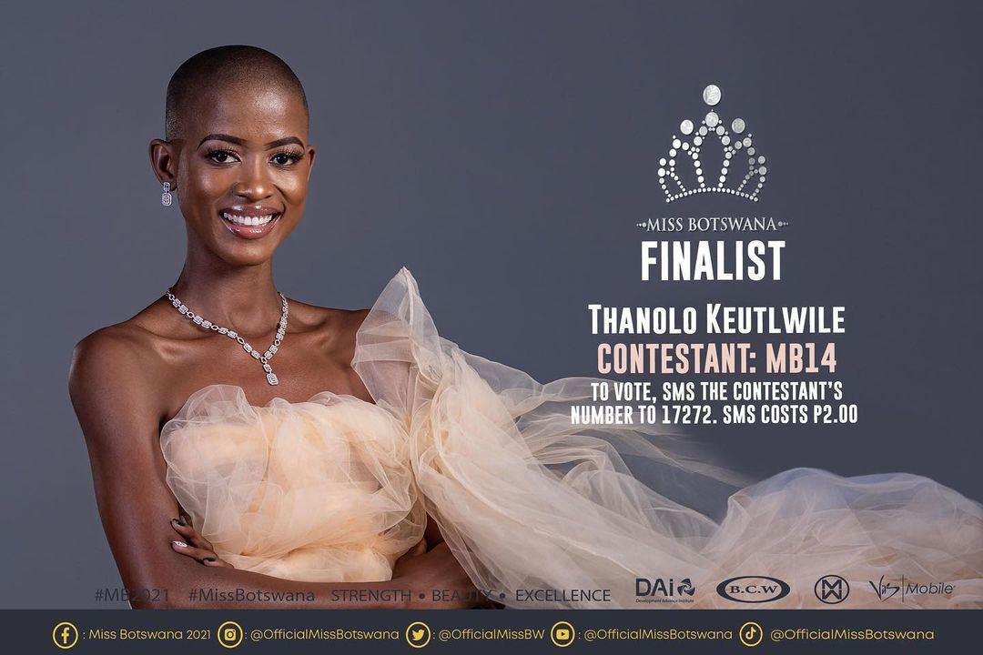 candidatas a miss botswana 2021. final: 30 oct. 5zjz4S
