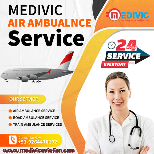 Now Use the Exquisite ICU Air Ambulance Service in Kolkata by Medivic with Optimal Medical Aids.jpg