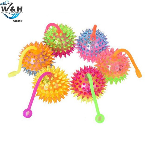 LED Berkedip Lembut Bola Pijat Berduri dengan Tali Peluit Melengking Mainan Prank Anak anak.jpg