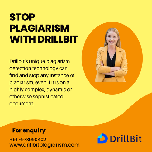 Drillbit’s unique plagiarism detection technology can find and stop any instance of plagiarism, even.png