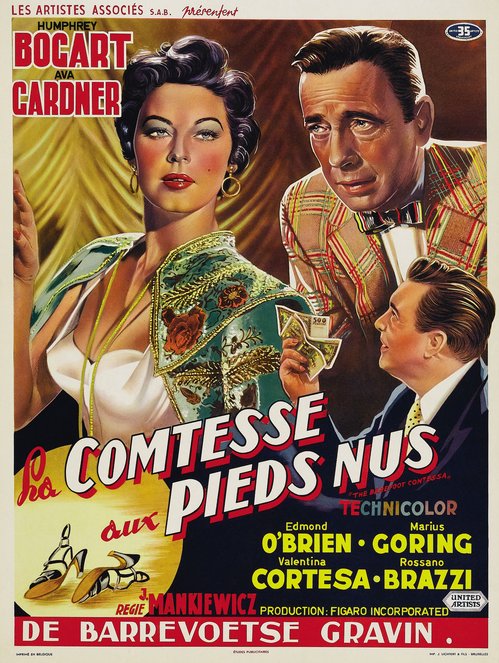 Bosonoga Contessa / The Barefoot Contessa (1954) PL.720p.WEBRip.XviD-wasik / Lektor PL