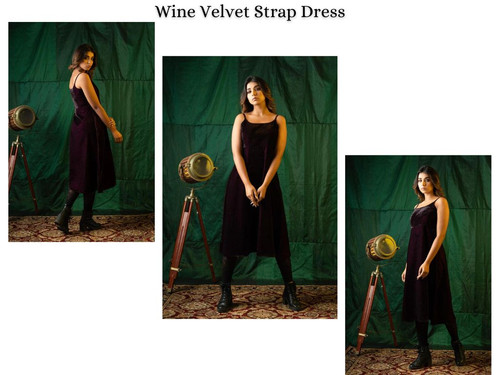 Wine Velvet Strap Dress.jpg