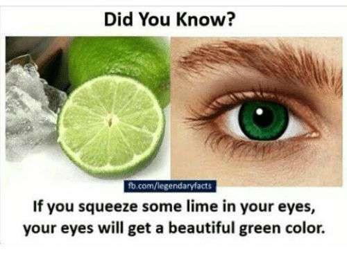 did you know fb com legendaryfacts if you squeeze some lime in 15065368.jpg