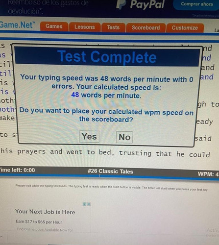 speed test 2