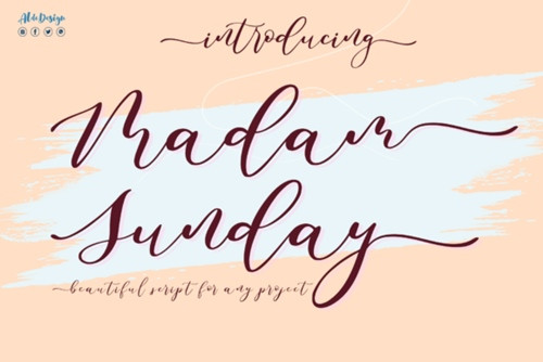 Madam Sunday Font.jpg