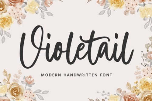 Violetail Modern Font.jpg