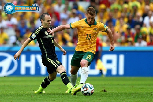 watermarked Australia vs Spain