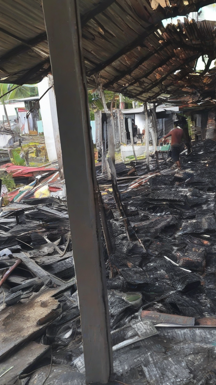 Fire leaves 4 hurt, P44M properties damaged in Biliran capital