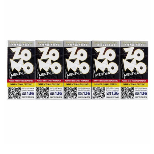 Fumo Narguile Zomo N Strong Drops Menthol Display C10 Unidades (1) (1)