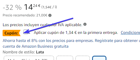 cupón amazon