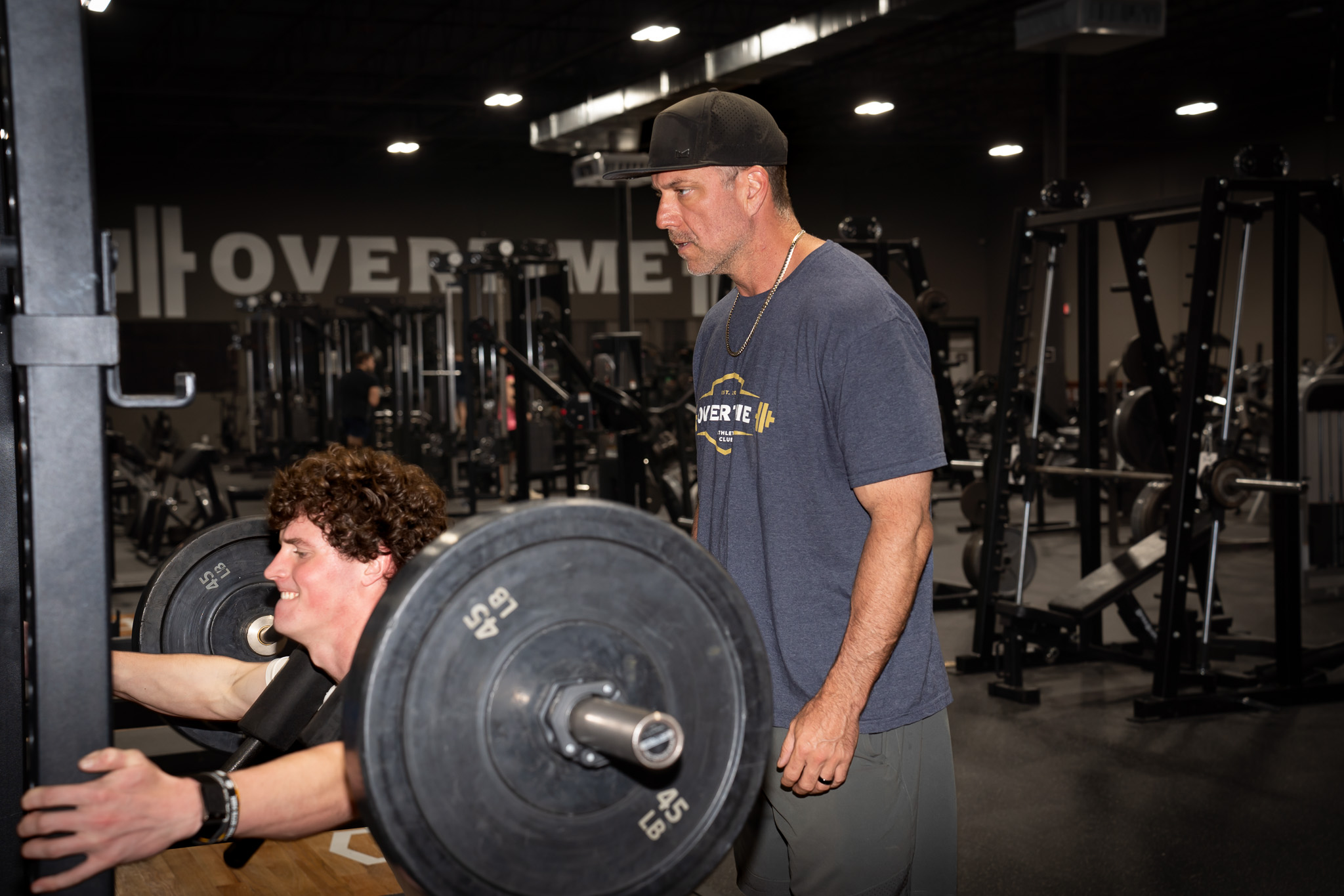 Coaching session at Overtime Athletic Club