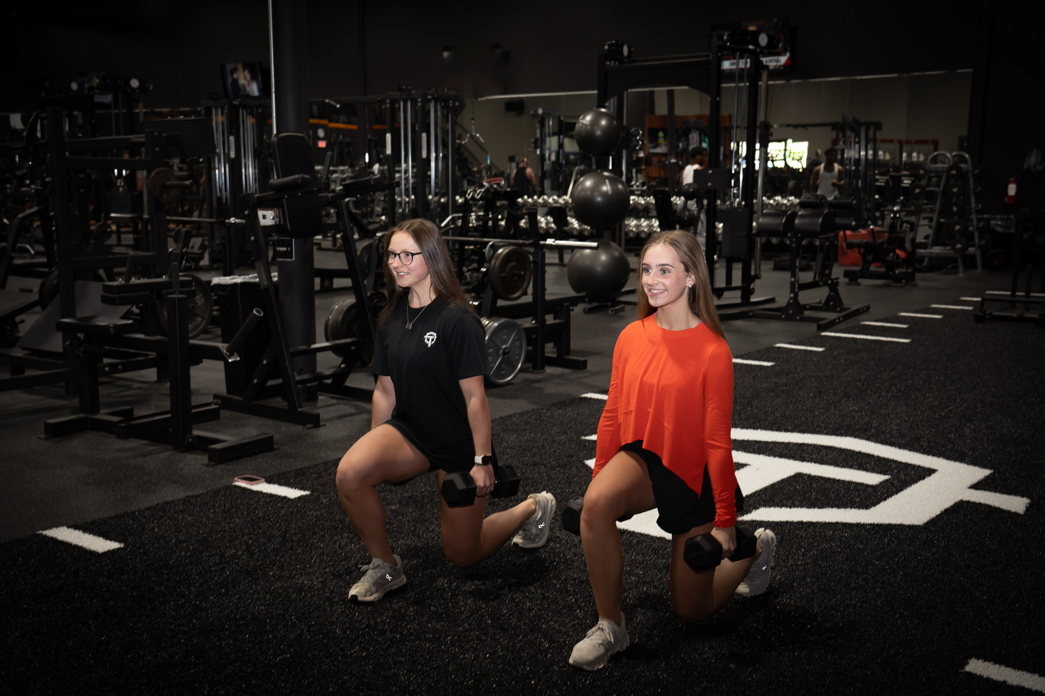Training environment at Overtime Athletic Club in Rock Hill