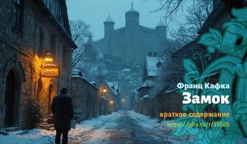 Читать краткий пересказ романа Франца Кафки «Замок». Замок, Кафка, краткое содержание Франц Кафка.jpg