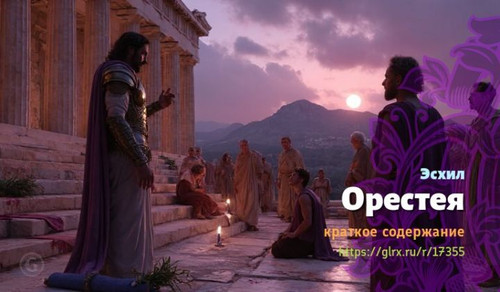 Читать краткий пересказ книги Эсхила «Орестея». Орестея, Эсхил, краткое содержание Эсхил.jpg