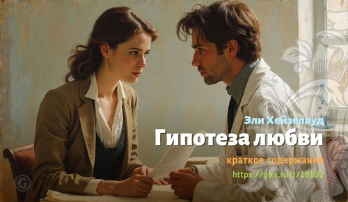Читать краткий пересказ книги Эли Хейзелвуд «Гипотеза любви». Гипотеза любви, Хейзелвуд, краткое сод.jpg