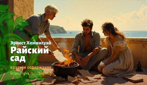 Читать краткий пересказ романа Эрнеста Хемингуэя «Райский сад». Райский сад, Хемингуэй, краткое соде.jpg