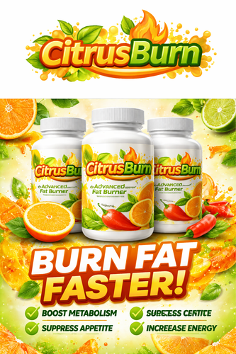 CitrusBurn fat burning supplement advertisement.png