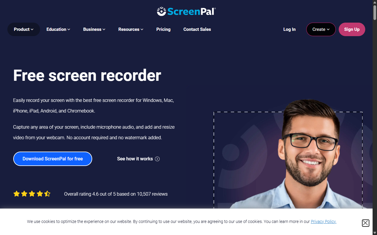 ScreenPal 녹화 기능