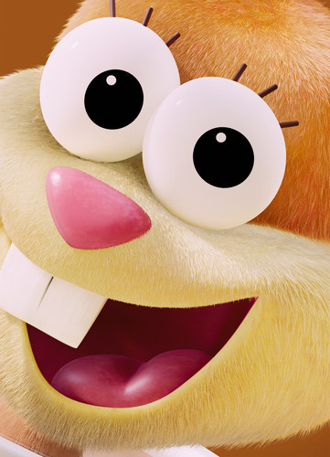 [4000x5543]The Spongebob Movie Search for Squarepants Char Sandy