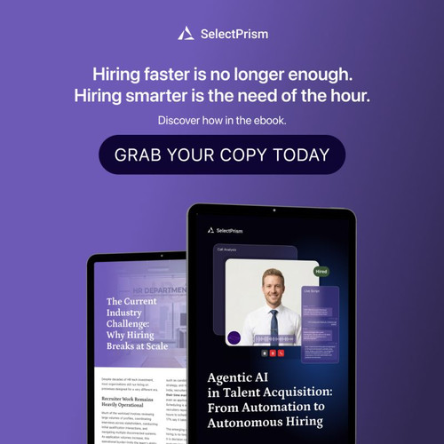 Agentic AI in Talent Acquisition Ebook for Smarter Hiring Strategies by SelectPrism.jpg