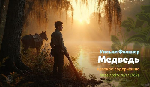 Читать краткий пересказ книги Уильяма Фолкнера «Медведь». Медведь, Фолкнер, краткое содержание Уилья.jpg