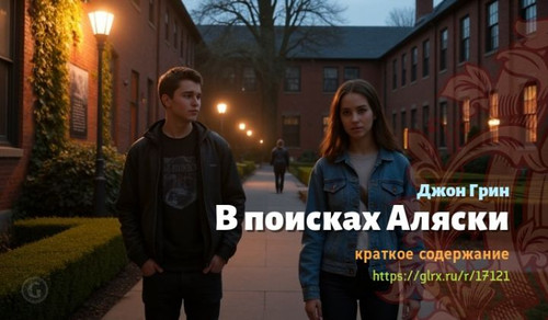 Читать краткий пересказ книги Джона Грина «В поисках Аляски». В поисках Аляски, Грин, краткое содерж.jpg