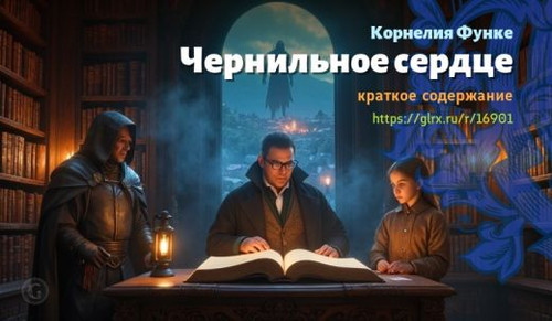 Читать краткий пересказ книги Корнелии Функе «Чернильное сердце». Чернильное сердце, Функе, краткое .jpg