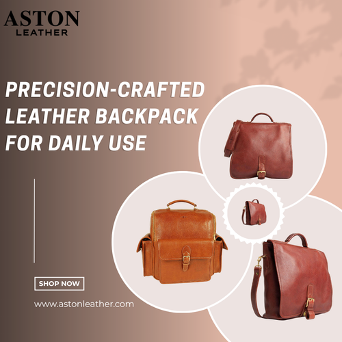 Precision Crafted Leather Backpack for Daily Use.png