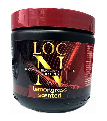 Loc N Edge Gel Extra Hold for Locs & Braids (Lemongrass scented) 16 oz.png