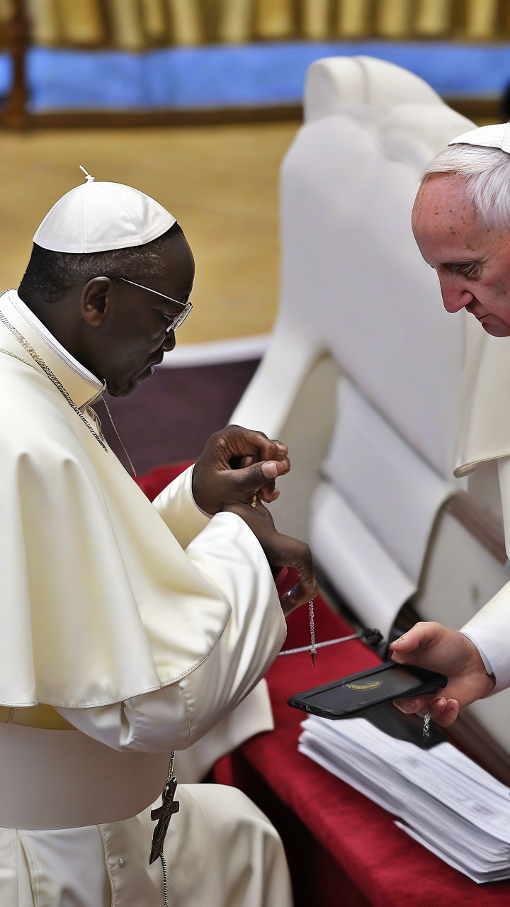 Pope to Eq. Guinea Work for justice, close income gap