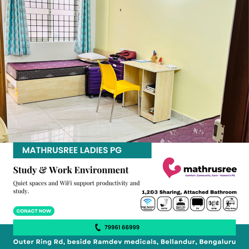 Focused environments enhance productivity.