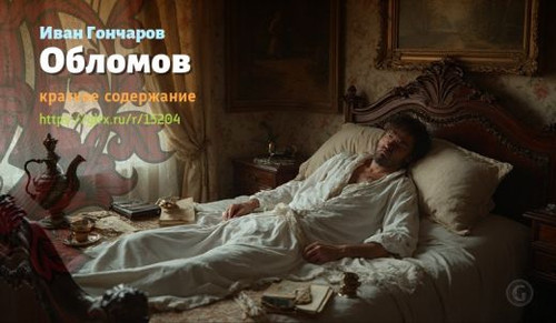 Читать краткий пересказ романа Ивана Гончарова «Обломов». Обломов, Гончаров, краткое содержание Иван.jpg