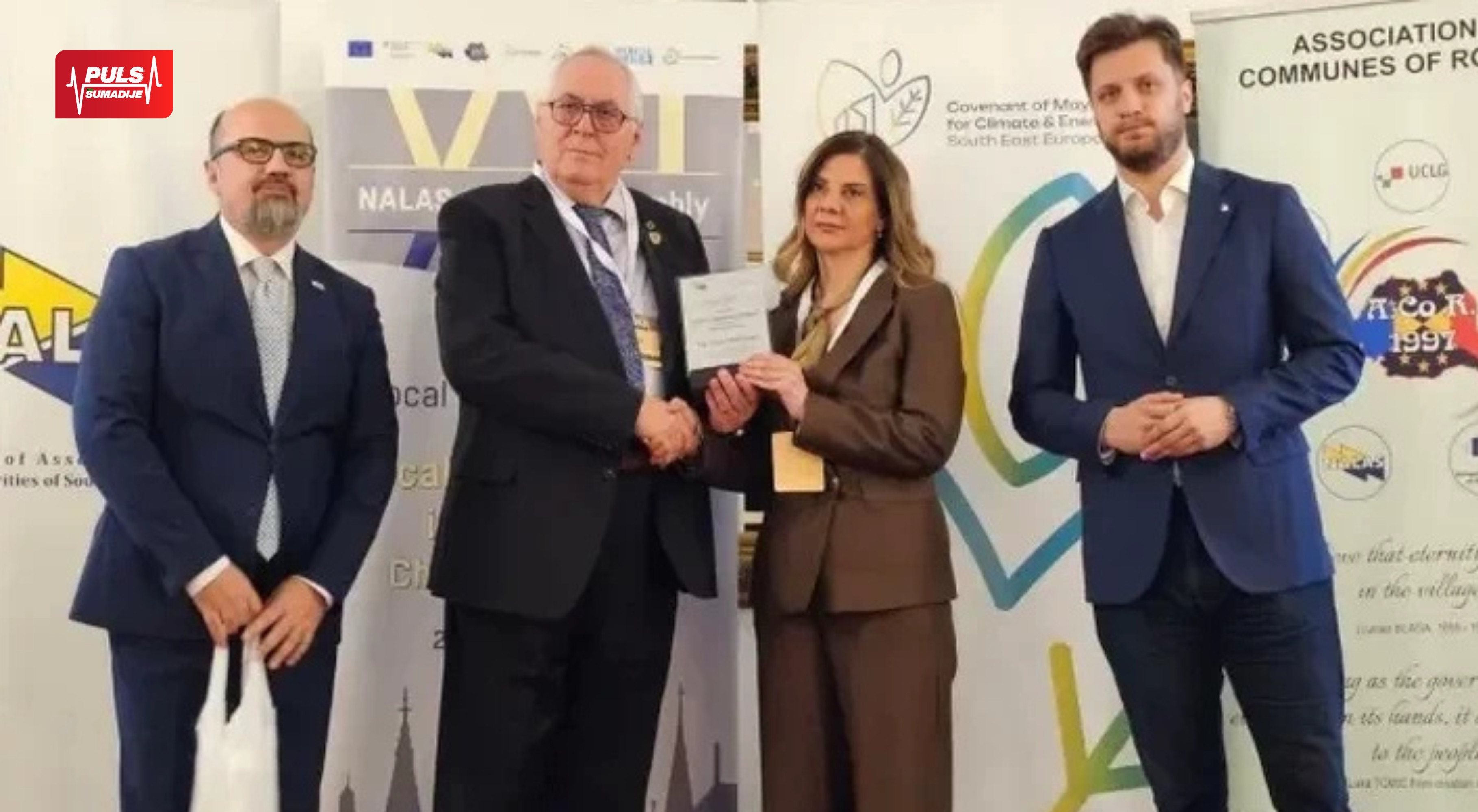 Veliki trijumf srca Šumadije: Kragujevac proglašen za “Zelenog šampiona” u Rumuniji, Srbija pobedila žestoku konkurenciju!