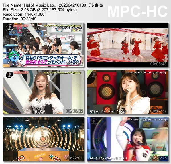 [TV-Variety] Hello! Music Lab。- 2026.04.20
