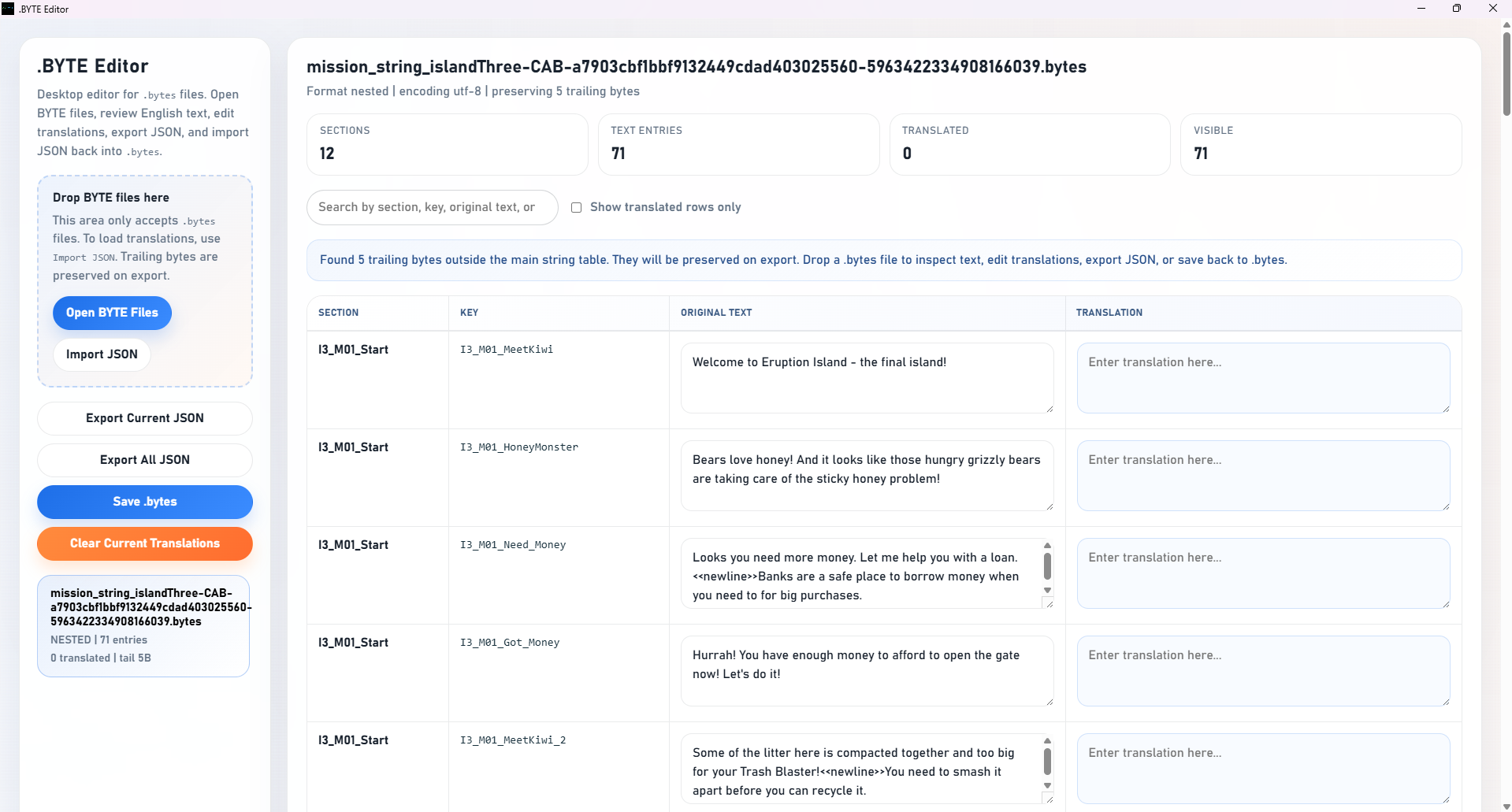 hướng dẫn sử dụng .BYTE editor – Tool extract .BYTE, .bytes ( DEAD/ Not supported) - Chép Game Uy Tín tại ChepGame.net