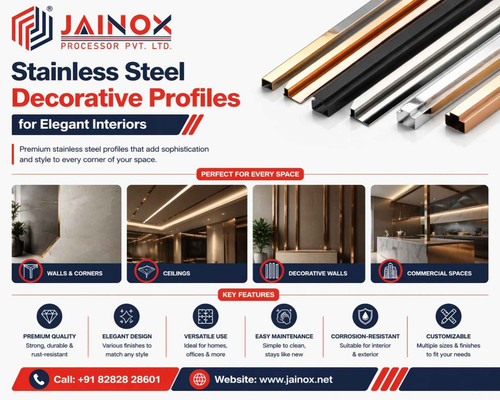 Stainless Steel Decorative Profiles for Elegant Interiors Jainox Engineering.jpg