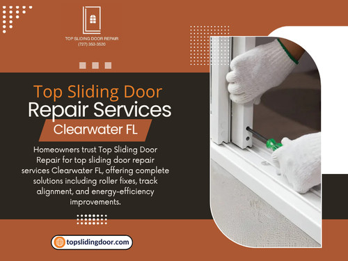 Clearwater’s humidity doesn’t just stay in the air—it settles into spaces like door tracks Where moisture hides,Along the inner edges of the track,Beneath the rollers,In corners that don’t dry easily,What it leads to,Metal surfaces begin to corrode ,Tracks lose their smooth finish,Movement becomes heavier over time,This isn’t something that shows up overnight. It builds slowly, often without being noticed, until the door no longer behaves the way it should.That’s when many turn to Top Sliding Door Repair services Clearwater FL to figure out what’s really going on.

Website: https://topslidingdoor.com/locations/clearwater-fl/

Phone: +1(727) 353-3520

Read Our Blogs:
https://topslidingdoor.wordpress.com
https://topslidingdoortampa.tumblr.com
https://topslidingdoor.wixsite.com/patiodoorrepairtampa

Related Links:
https://linktr.ee/topslidingdoortampa
https://www.apsense.com/user/topslidingdoor
https://whoosmind.com/topslidingdoor