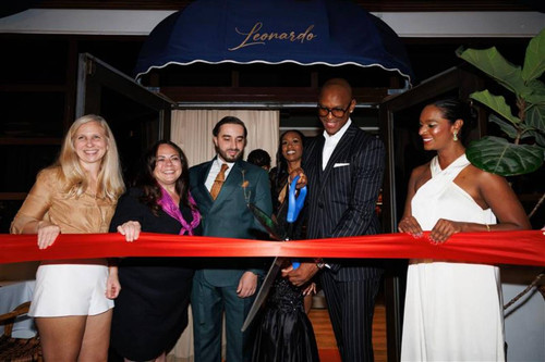 Igor Dze Leads Grand Opening of Leonardo with City of Miami Beach Vice Mayor Laura Dominguez 1.jpg