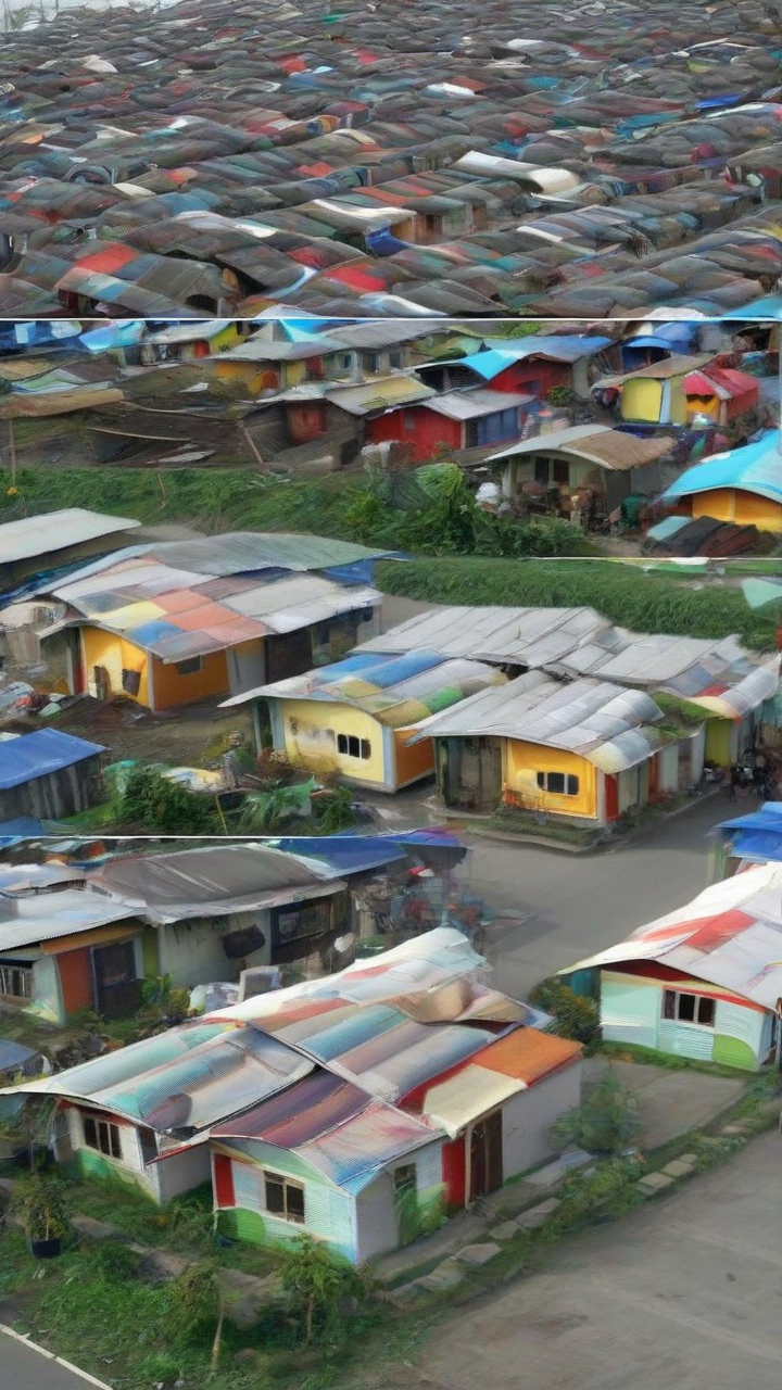 Pasig tests recycled-plastic houses as temporary shelters