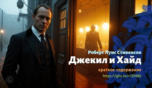 Читать краткий пересказ романа Роберта Луиса Стивенсона «Джекил и Хайд». Джекил и Хайд, Стивенсон, к.jpg