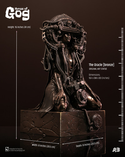 The Oracle bronze statue The art of Pascal Blanché x House of Gog reveal & website photos SCALE ASSE.jpg