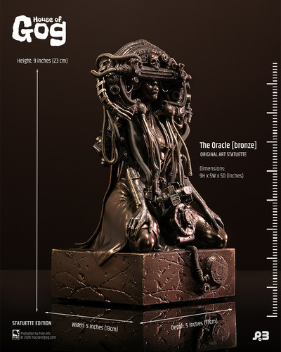 The Oracle bronze statuette The art of Pascal Blanché x House of Gog reveal & website photos SCALE A.jpg