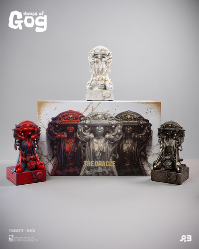 The Oracle 3PACK statuette The art of Pascal Blanché x House of Gog reveal & website photos 1024 x 1.jpg