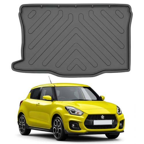 Rubber Boot Mat Tray Liner for Suzuki Swift 2017 2025 1.png