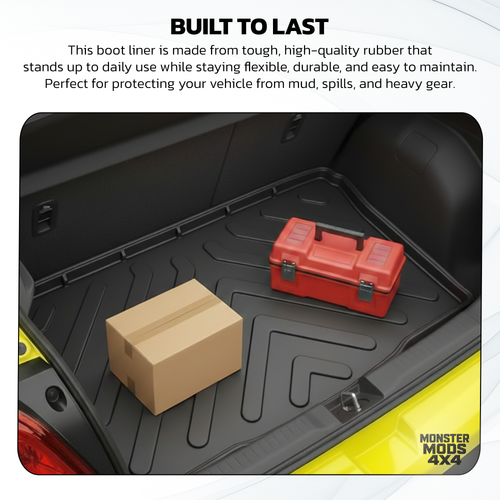 Rubber Boot Mat Tray Liner for Suzuki Swift 2017 2025 3.png