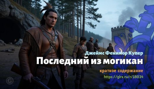 Читать краткий пересказ книги Джеймса Фенимора Купера «Последний из могикан». Последний из могикан, .jpg
