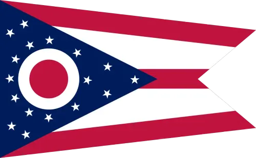 Ohio circle flag cavalry status United States 1902.webp